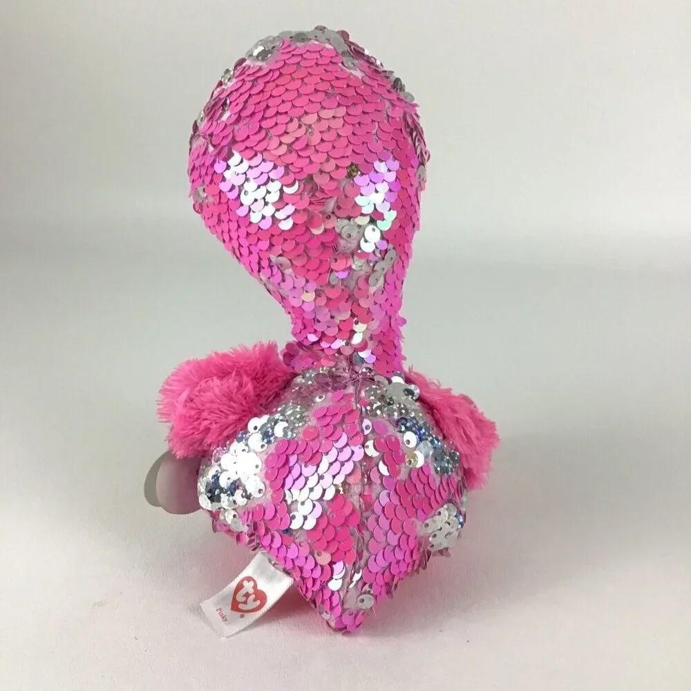 Ty Flippables Pinky Flamingo 9